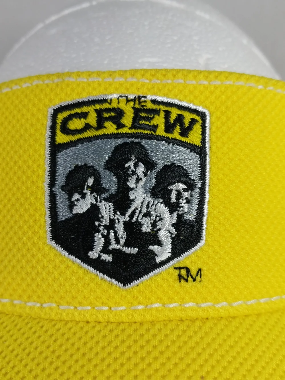 Adidas MLS Columbus Crew Soccer Team Logo Adjustable Visor Hat Adult Yellow
